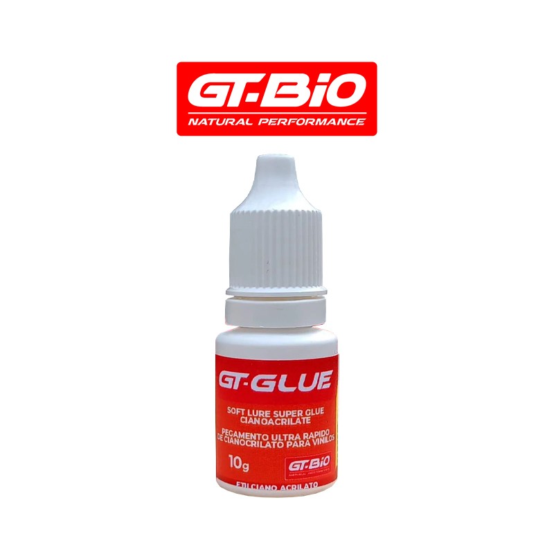 Лепило за силиконови примамки GT-Bio Soft Lure Super Glue - бързо изсъхващо цианоакрилатно лепило