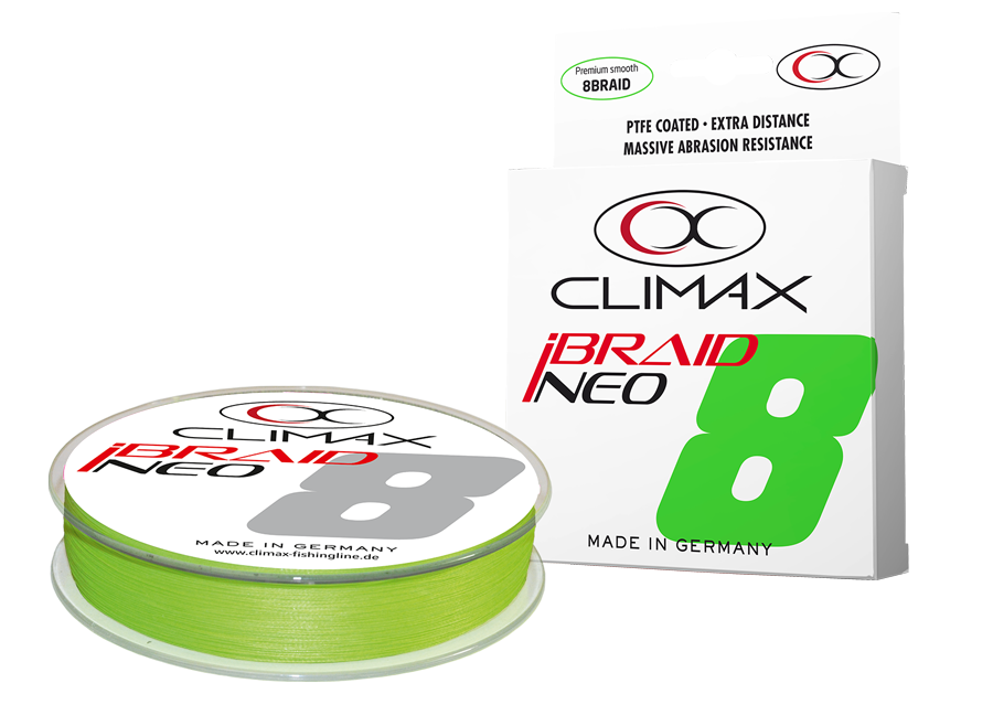 Νήμα braided CLIMAX iBRAID NEO X8 FLUO CHART - 135m