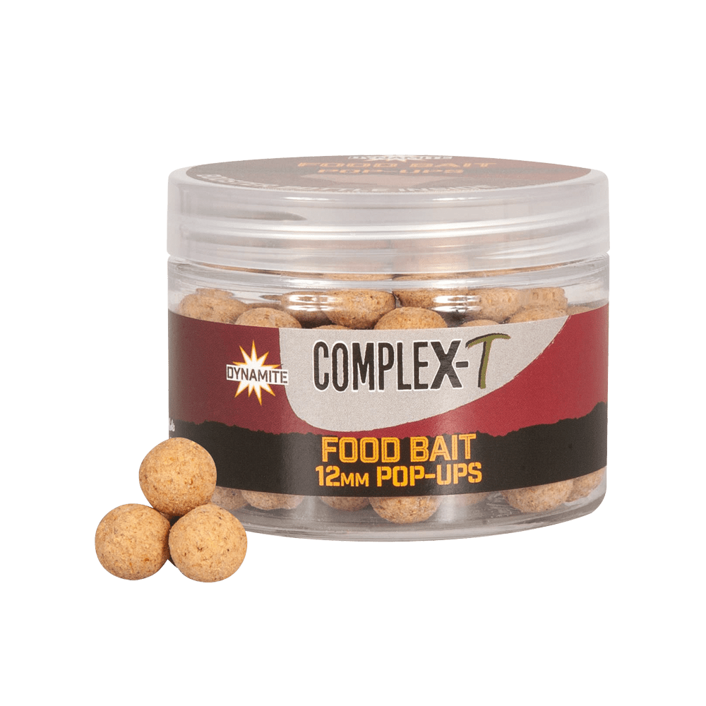 Boilies DYNAMITE BAITS Complex-T Foodbait POP-UP - 12 mm