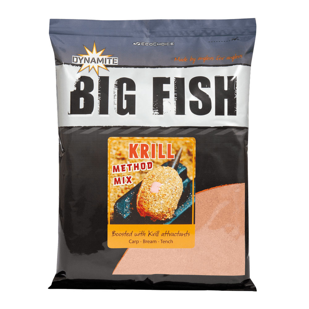 Nadă Dynamite Baits Big Fish Krill Method Mix - 1.8 kg
