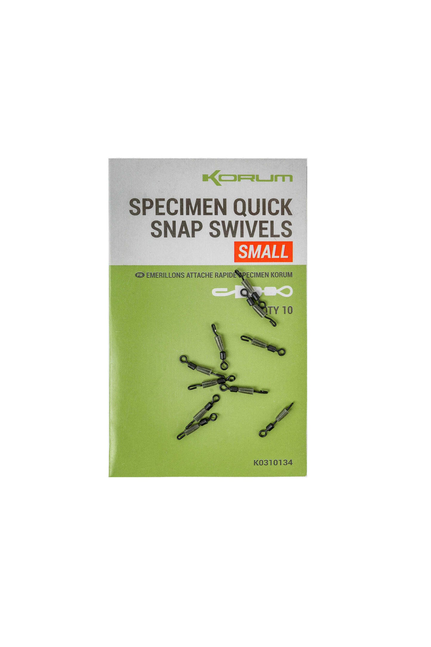 Quick links KORUM Specimen Quick Snap Swivels