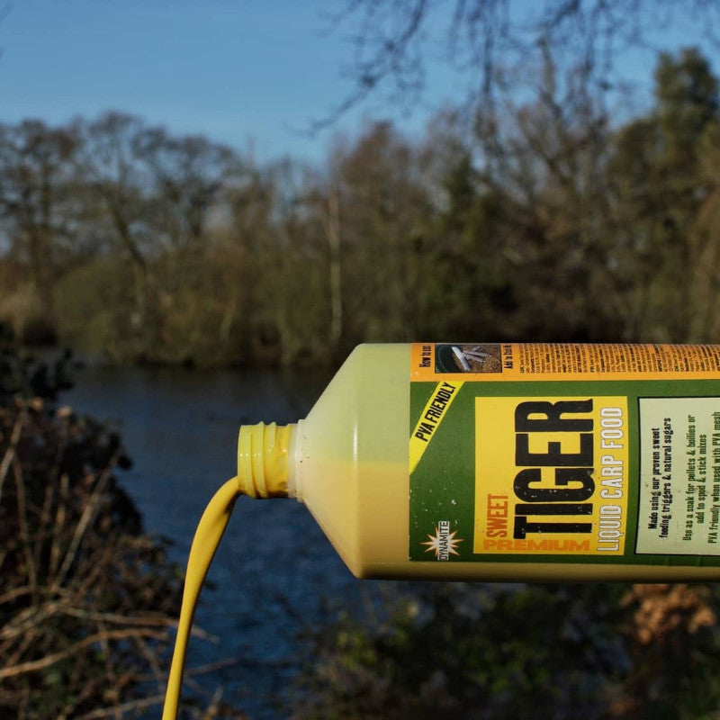 Attractant Dynamite Baits Premium Liquid Carp Food SWEET TIGER - 1l