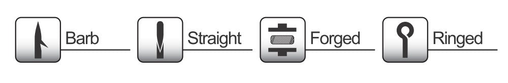 Αγκίστρια Filsar F1253DB Premium Carp Wide Gape Straight