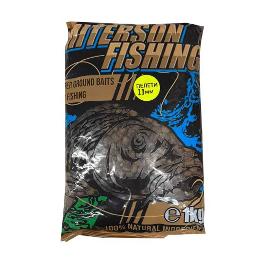 Пелети Miterson Fishing Feed Pellets 11mm - 1kg