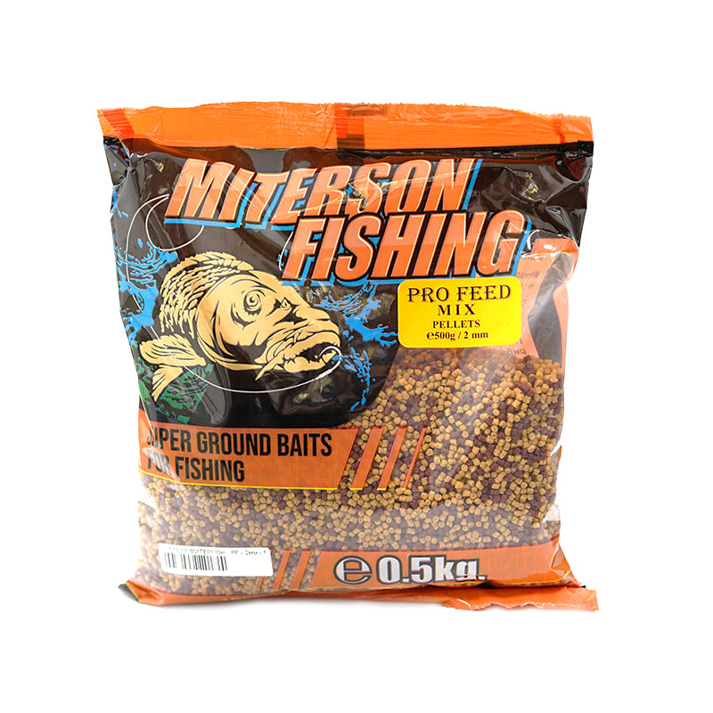 Micro Πέλλετ Miterson Fishing Pro Feed Red Mix - 2mm
