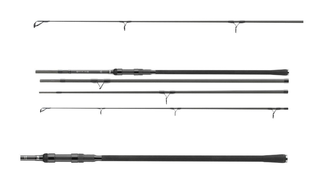 Ψάρεμα κυπρίνου καλάμια Daiwa 25 NINJA X CARP - 4 τμήματα