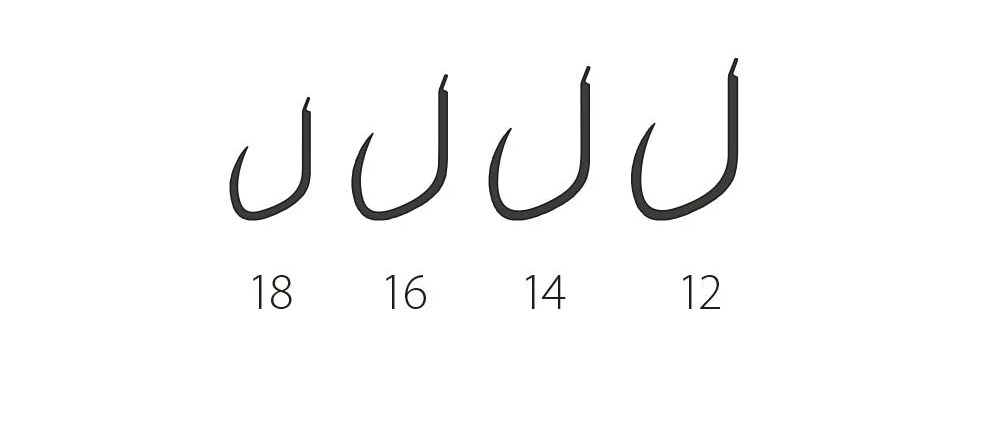 GAMAKATSU PRO-C KING PRO SPADE A1 PTFE hooks - Black