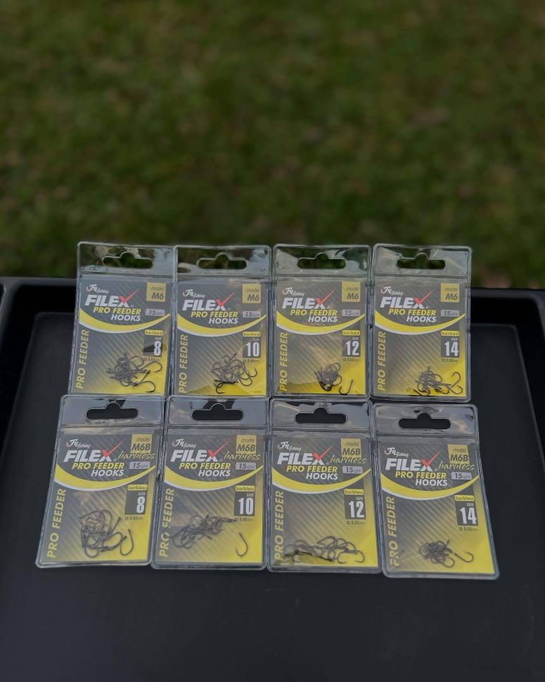 Куки Fil Fishing PRO FEEDER HOOKS M6