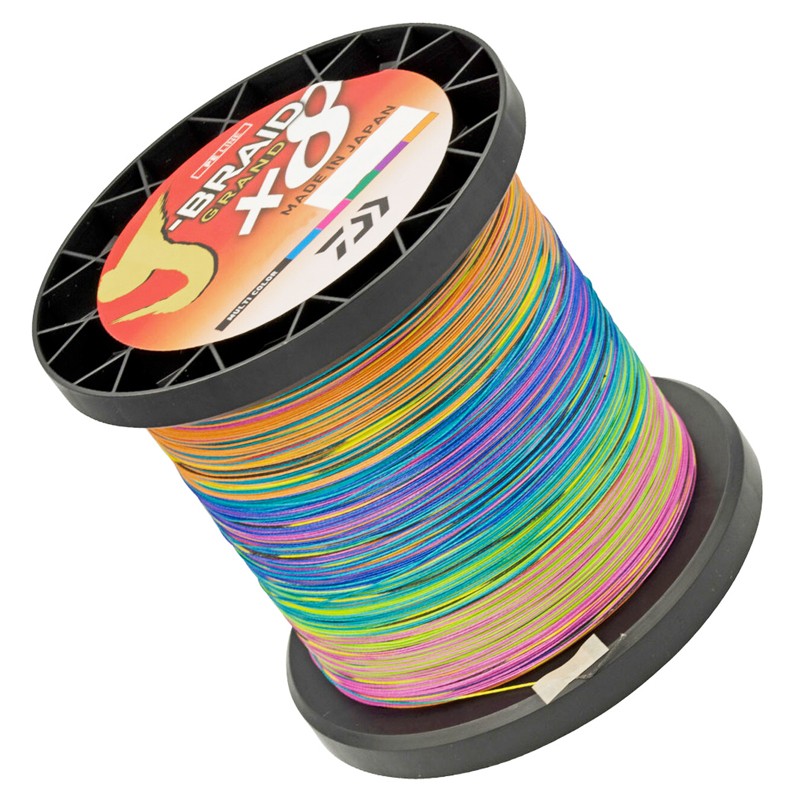 Νήμα braided Daiwa J-BRAID GRAND X8 MULTICOLOUR (πολύχρωμο) - 3000m