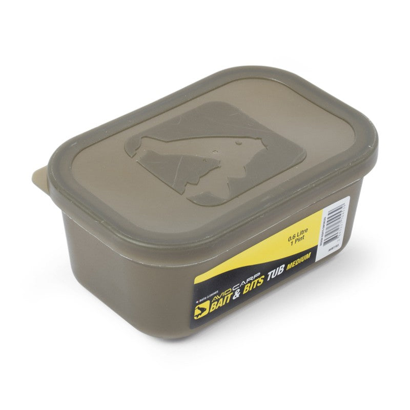 Cutie pentru momeală AVID BAIT & BITS TUB - MEDIUM 0.6L