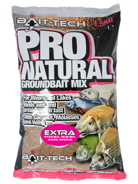 Μαλάγρα BAIT-TECH Pro Natural River Extra - 1.5kg