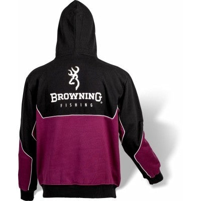 Φούτερ BROWNING HOODIE BLACK/BURGUNDY