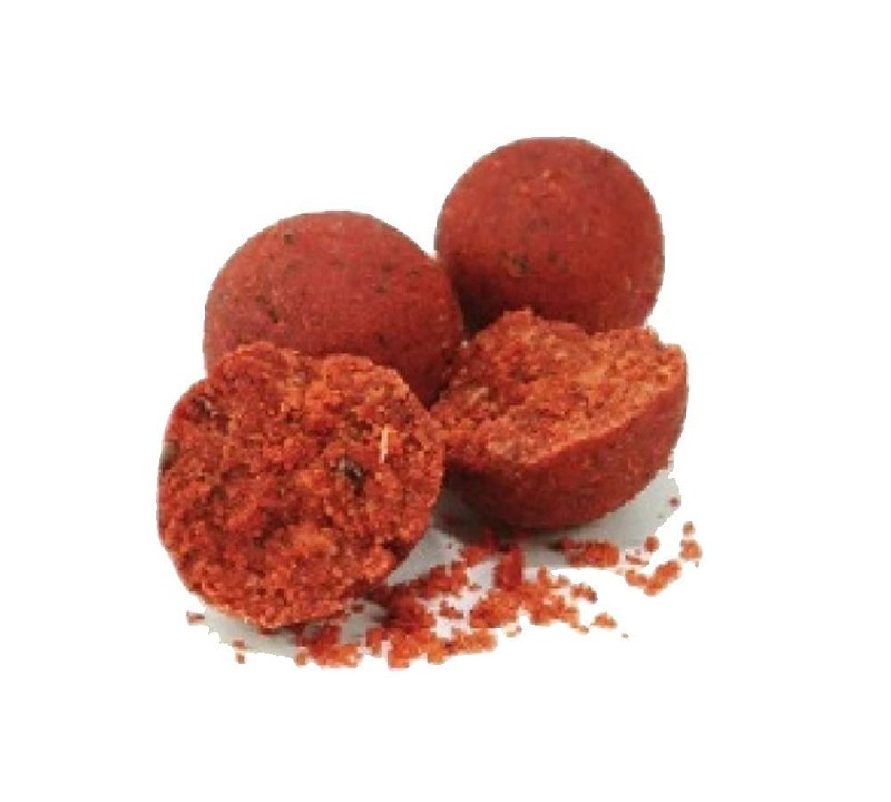 Протеинови топчета DYNAMITE BAITS Spicy Shrimp & Prawn 15mm - 1kg