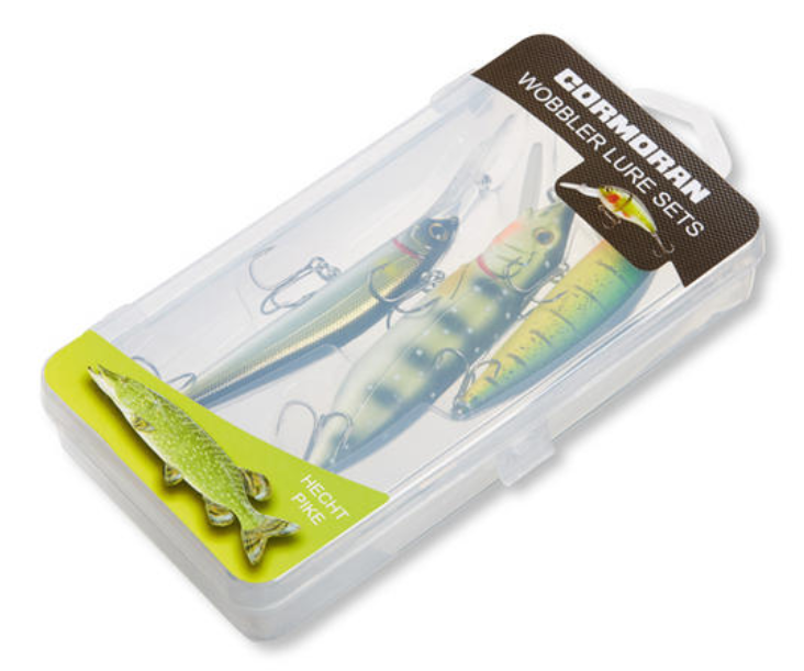 Σετ wobblers για λούτσο CORMORAN Plug Set PIKE