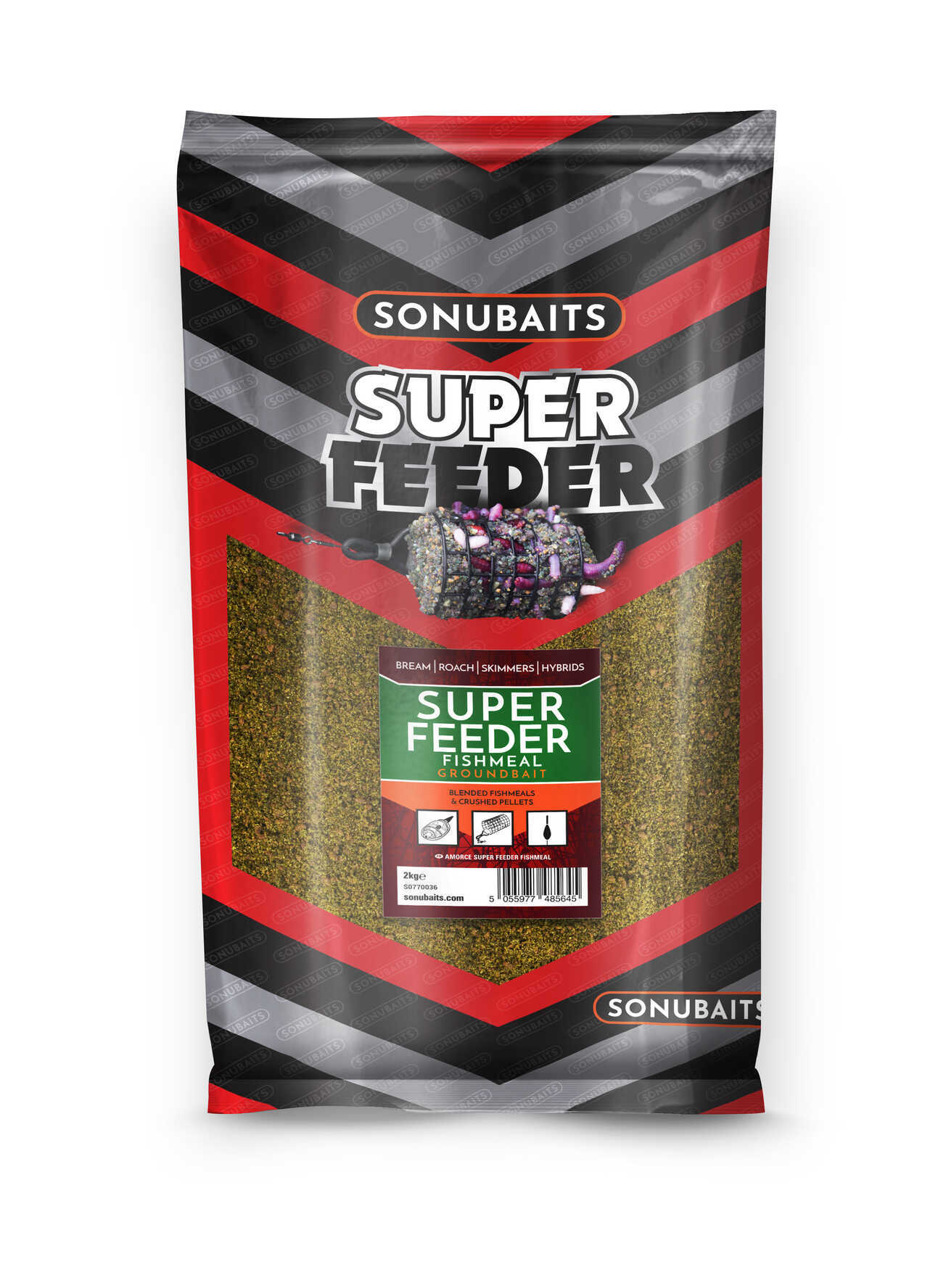 Μαλάγρα SONUBAITS Super Feeder Fishmeal - 2kg
