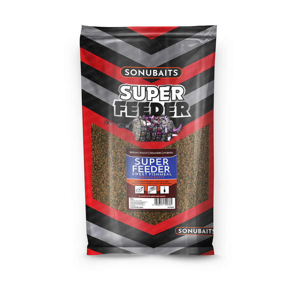 Groundbait SONUBAITS Super Feeder Sweet Fishmeal - 2kg