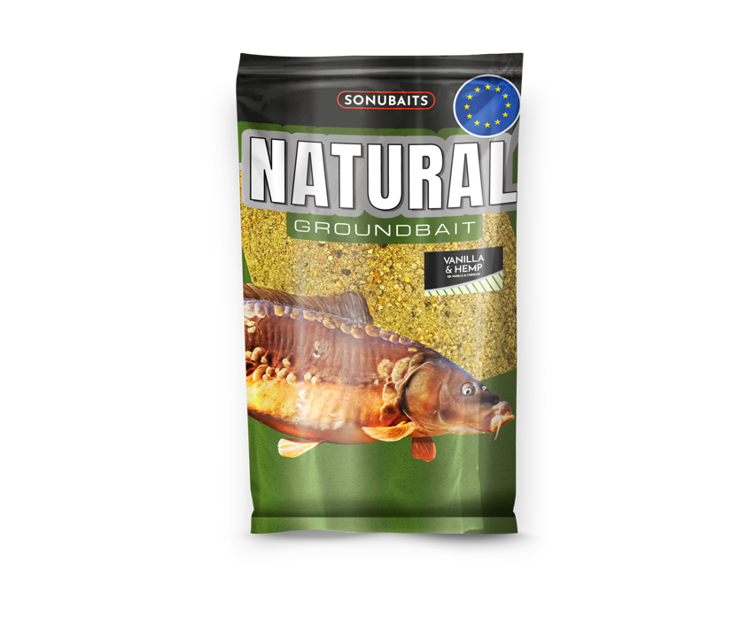 Захранка SONUBAITS Natural Vanilla & Hemp - 1kg