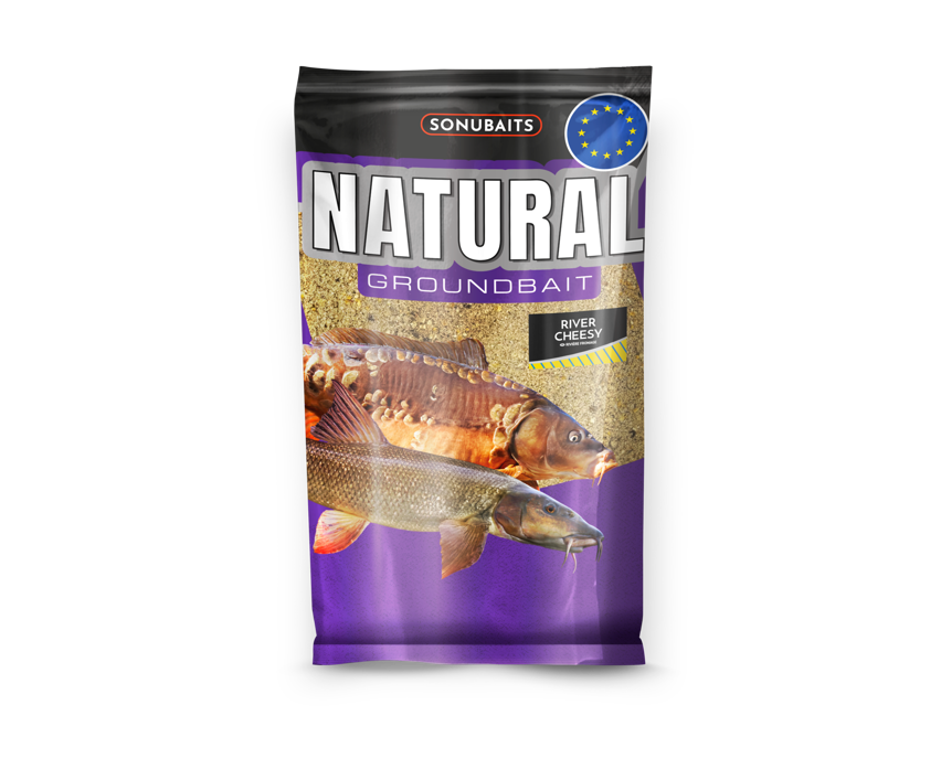 Захранка SONUBAITS Natural River Cheesy - 1kg