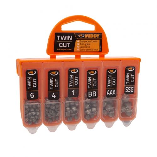 MIDDY Twin-Cut Dispenser - 6 Compartments
