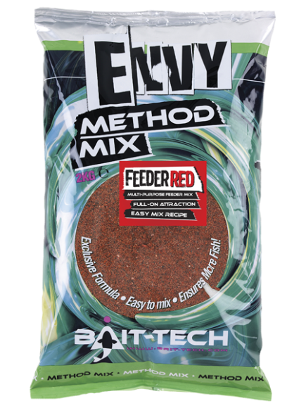 BAIT-TECH Envy Method Mix Feeder Red - 2kg