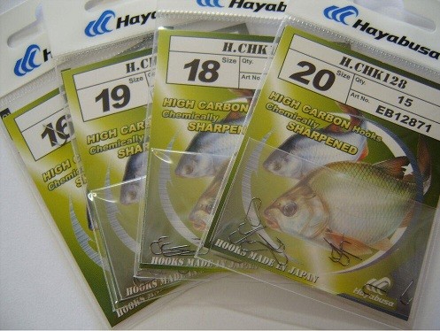 Hayabusa Hooks 128 Chika Nickel - 15pcs/pack