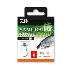 Tied Hooks Daiwa SAMURAI Roach Hooks - № 10/12/14/16
