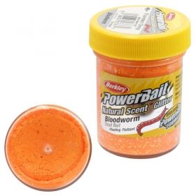 Паста Berkley Power Bait - Fluorescent Orange - Bloodworm