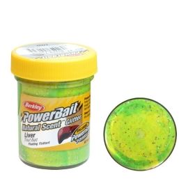 Паста - POWER BAIT Natural - Fluo Green Yellow - Liver