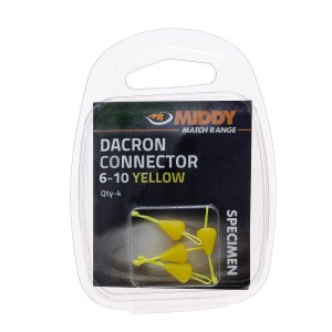 MIDDY DACRON CONNECTORS - 4pcs