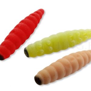 Soft plastic worms BIG TROUT MAGGOT