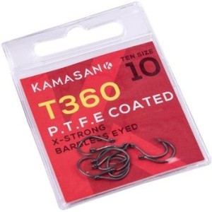 T360 KAMASAN T360 Barbless Eyed Hooks
