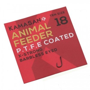 Kamasan - ANIMAL FEEDEER Barbless Hooks
