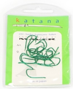 Куки Maver Katana C176A Verde Fluo - 20 бр в пакет