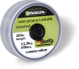 Плетено влакно за повод RADICAL Z-CARP Warycarp Link Coated - 20m