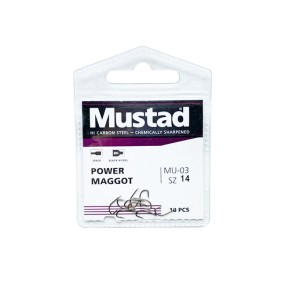 Mustad Power Maggot - 10pcs