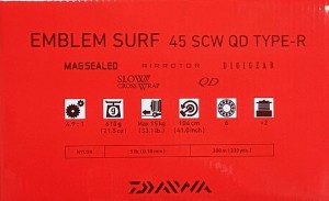 Макара DAIWA 23 EMBLEM SURF 45 SCW QD TYPE-R