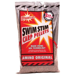 Пелети Dynamite Baits Swim Stim Amino Origanal Pellets - 2/3/6mm