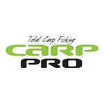 Логото на CARP PRO - риболовен магазин с качествени рибарски аксесоари и такъми.