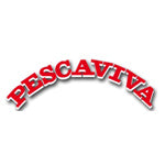 Лого на Pescaviva, специализирано в консервирана сладка царевица за риболовни примамки.