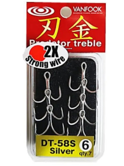 Ancore triple VANFOOK TREBLE DT-58S