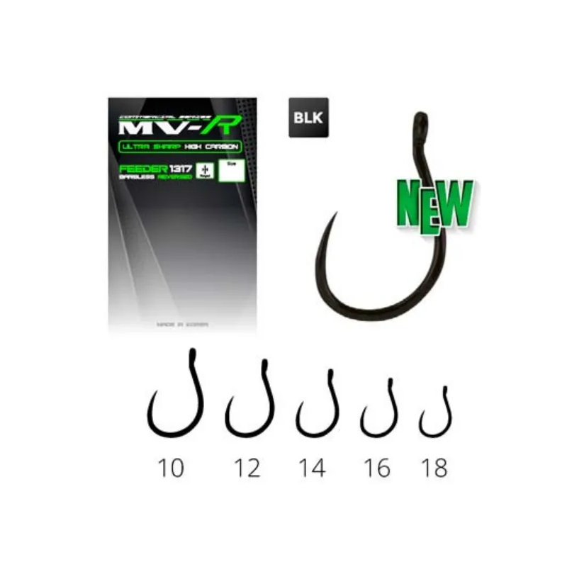 Αγκίστρια MAVER MV-R 1317A Feeder Black Nickel