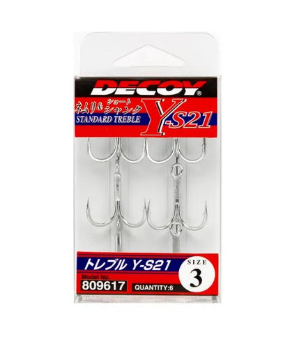 Тройники DECOY TREBLE Y-S21