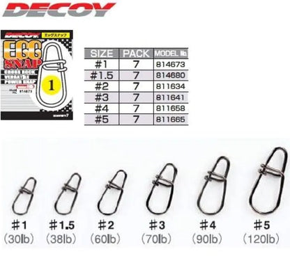 Snap clip - DECOY SN-3 EGG SNAP