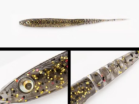 Силиконови примамки ADUSTA LANCETIC - 8.5cm/1.6gr (10 броя в опаковка)