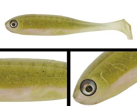 Σιλικόνες ADUSTA PENTA SHAD - 7.5cm/4.5gr (6 τεμ. στη συσκευασία)
