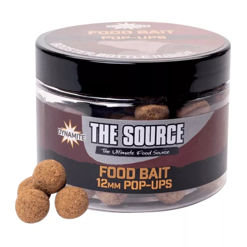 Boilies DYNAMITE BAITS The Source Foodbait POP-UP - 12 mm