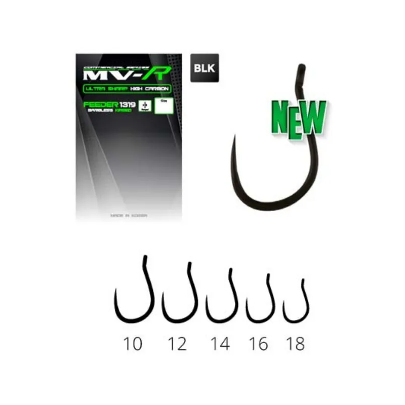 Cârlige MAVER MV-R 1319A Feeder Black Nickel