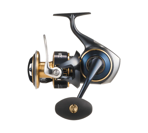 Макара за морски риболов DAIWA 25 SALTIGA G - модел 14000-XH, с 14 лагера и капацитет 25kg.