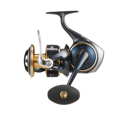Макара за морски риболов DAIWA 25 SALTIGA G - модел 14000-XH, с 14 лагера и капацитет 25kg.