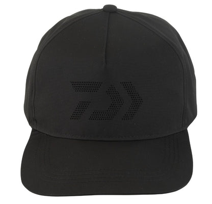 Шапка с козирка DAIWA D-VEC CAP LAZER BLACK, черна рибарска шапка с лого за слънчеви дни на водата.
